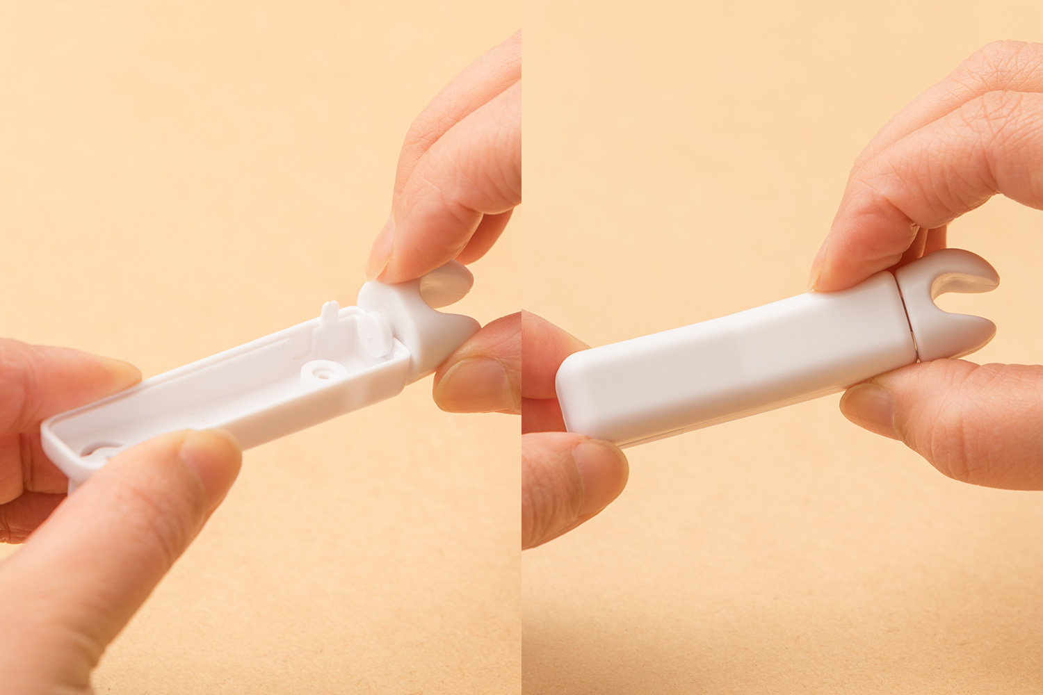もう片方の腕を同じように組み立てます。